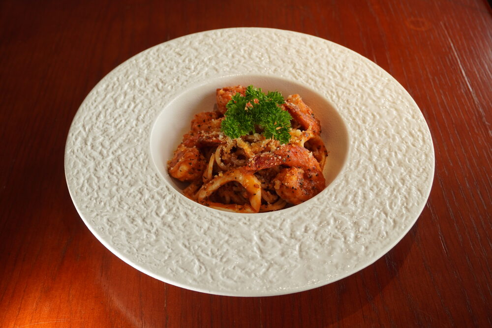 Mì Ý hải sản sốt cà tại Wind Bistro Đà Nẵng
